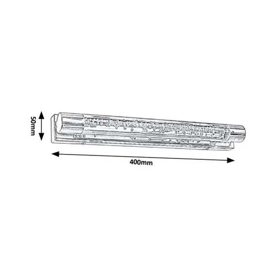 LED аплик за баня Abbey 5787 Rabalux 2x5W 4000K IP44 | Osvetlenieto.bg