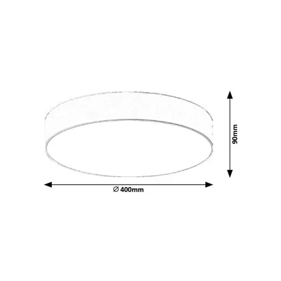 LED плафон Artemis 5681 Rabalux 24W 3000K | Osvetlenieto.bg