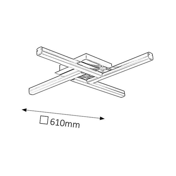 LED плафон за баня Antonia 5896 Rabalux 4x6W 4000K | Osvetlenieto.bg LED плафон за баня Antonia 5896 Rabalux 4x6W 4000K | Osvetlenieto.bg
