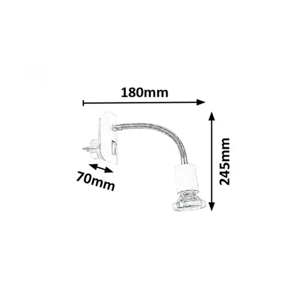 Спот Dobra 5673 Rabalux 1xGU10 | Osvetlenieto.bg