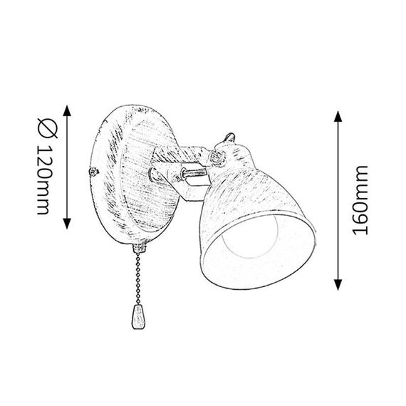 Спот Vivienne 5966 Rabalux 1xE14 | Osvetlenieto.bg