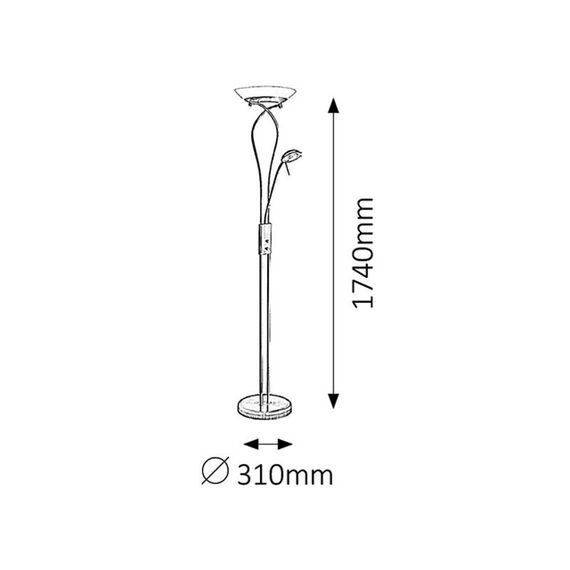 Лампион Gamma 4078 Rabalux R7s,G9 | Osvetlenieto.bg