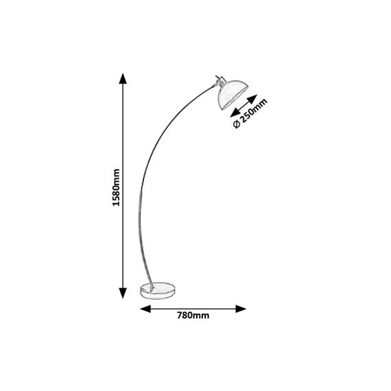 Лампион Otto 5592 Rabalux 1xE27 | Osvetlenieto.bg