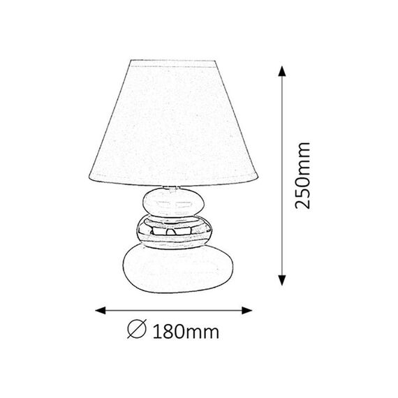 Настолна лампа Salem 4950 Rabalux 1xE14 | Osvetlenieto.bg
