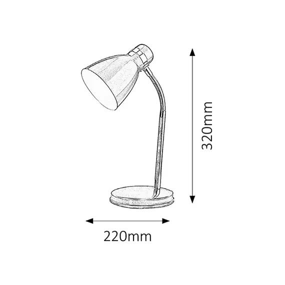 Работна лампа Patric 4205 Rabalux 1xE14 | Osvetlenieto.bg