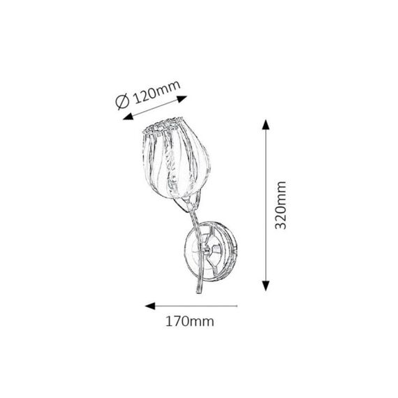 Аплик Danila 2968 Rabalux 1xE27 | Osvetlenieto.bg Аплик Danila 2968 Rabalux 1xE27 | Osvetlenieto.bg