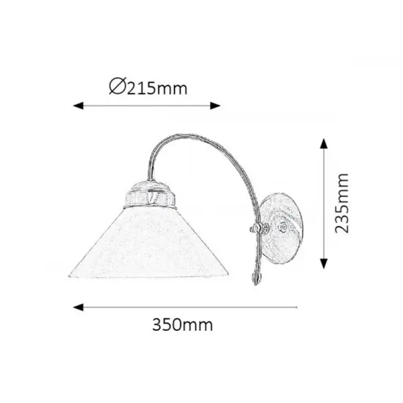Аплик Marian 2701 Rabalux 1xE27 | Osvetlenieto.bg