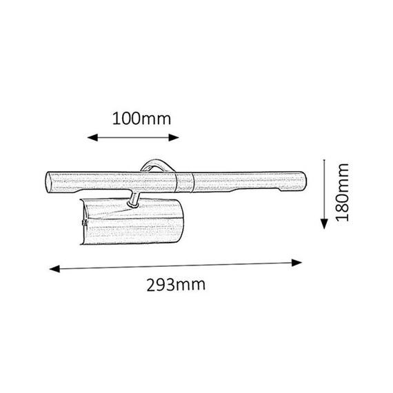 Аплик за картина Picture light 3644 Rabalux 2xG9 | Osvetlenieto.bg