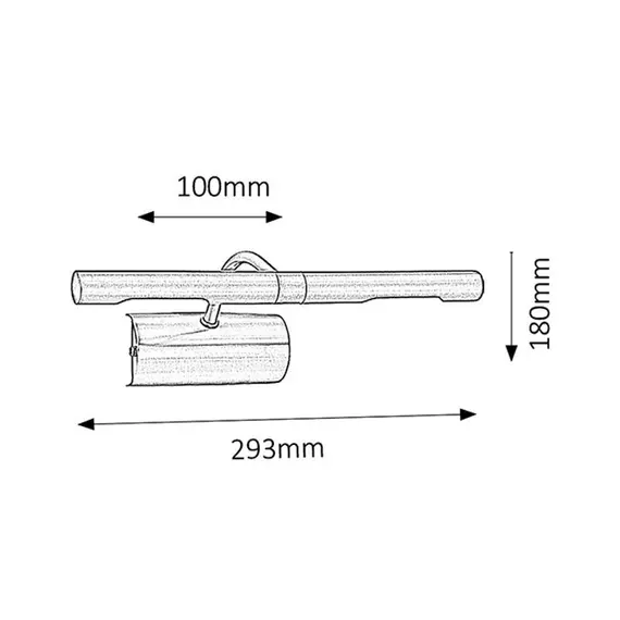 Аплик за картина Picture light 3644 Rabalux 2xG9 | Osvetlenieto.bg