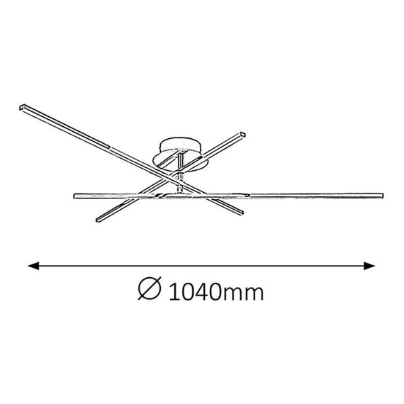 LED плафон Meredith 2479 Rabalux 18W 4000K | Osvetlenieto.bg