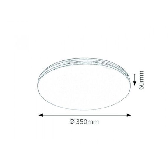LED плафон Oscar 3345 Rabalux 18W 3000K | Osvetlenieto.bg