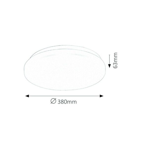 Плафон Rob 3339 Rabalux 32W 3000K | Osvetlenieto.bg