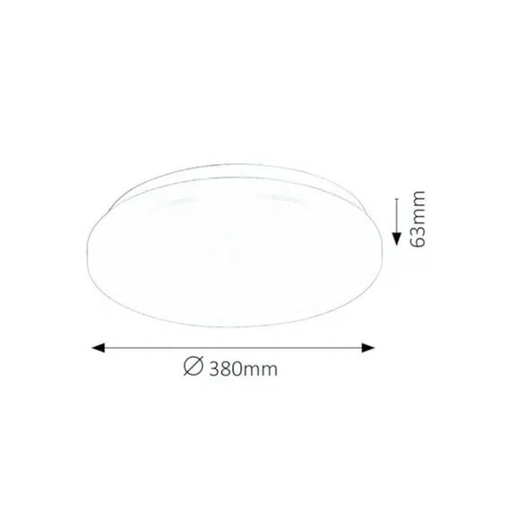 Плафон Rob 3339 Rabalux 32W 3000K | Osvetlenieto.bg
