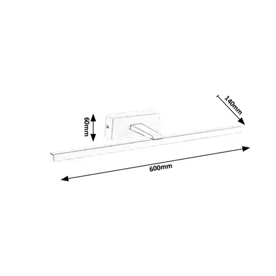 Аплик за картина Albina 1449 Rabalux  12W 4000K | Osvetlenieto.bg
