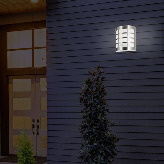 Фасаден аплик със сензор SEVILLA 8800 Rabalux 1xE27 | Osvetlenieto.bg