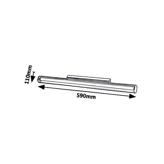 LED Аплик PAULA 6749 Rabalux 12W 4000K | Osvetlenieto.bg