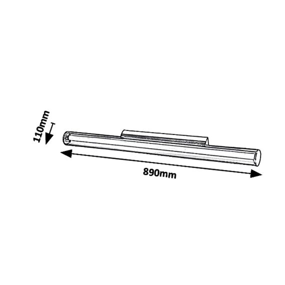 LED Аплик PAULA 6750 Rabalux 18W 4000K | Osvetlenieto.bg