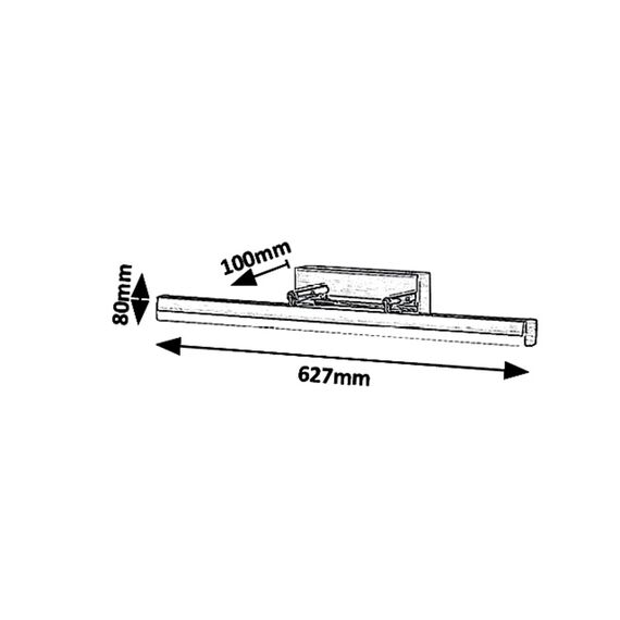 LED Аплик за баня SILAS 5729 Rabalux 18W 4000K | Osvetlenieto.bg LED Аплик за баня SILAS 5729 Rabalux 18W 4000K | Osvetlenieto.bg
