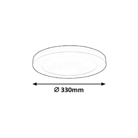 LED Луна за вграждане Sonnet 1490 Rabalux 30W 4000K | Osvetlenieto.bg