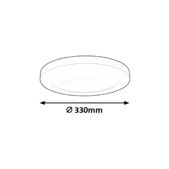 LED Луна за вграждане Sonnet 1490 Rabalux 30W 4000K | Osvetlenieto.bg