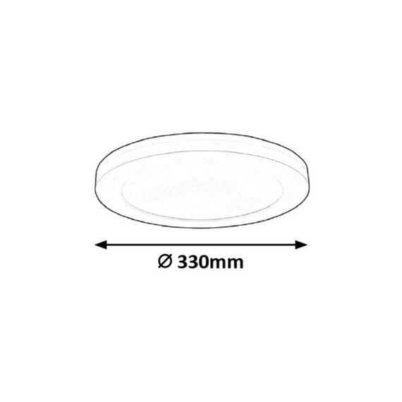 LED Луна за вграждане Sonnet 1490 Rabalux 30W 4000K | Osvetlenieto.bg