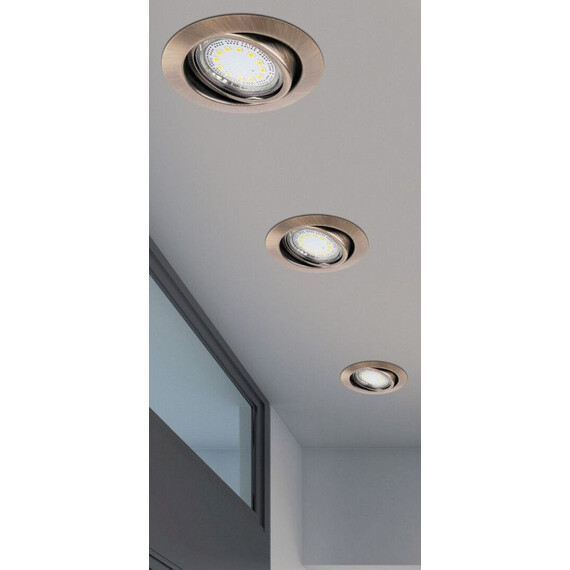 LED Луни за вграждане 3 бр. Lite 1051 Rabalux 3x3W GU10 | Osvetlenieto.bg