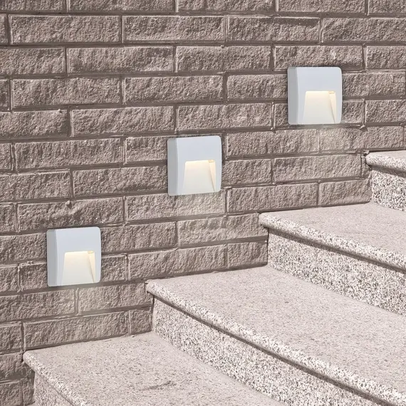 LED осветително тяло за вграждане в стена TRENTO 8893 Rabalux 3W 4000K | Osvetlenieto.bg