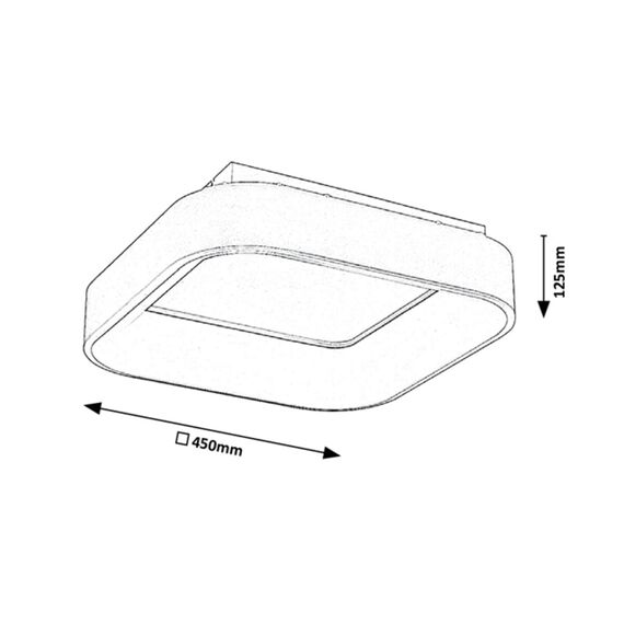 LED Плафон ADELINE 3926 Rabalux 28W 3000K | Osvetlenieto.bg LED Плафон ADELINE 3926 Rabalux 28W 3000K | Osvetlenieto.bg