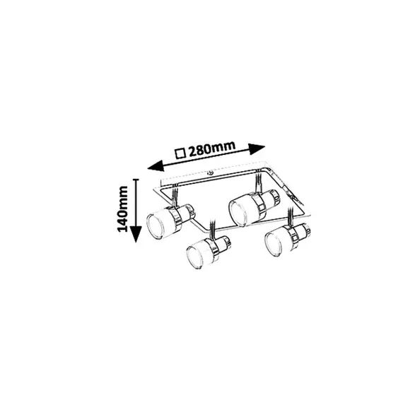 LED плафон за баня HAROLD 5024 Rabalux 20W 4000K | Osvetlenieto.bg