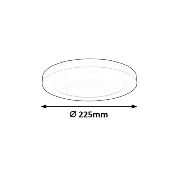 Луна за вграждане Sonnet 1489 Rabalux 18W 4000K | Osvetlenieto.bg