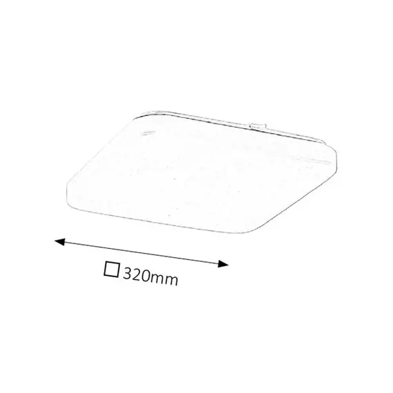 Плафон Rob 2287 Rabalux 32W 4000K | Osvetlenieto.bg