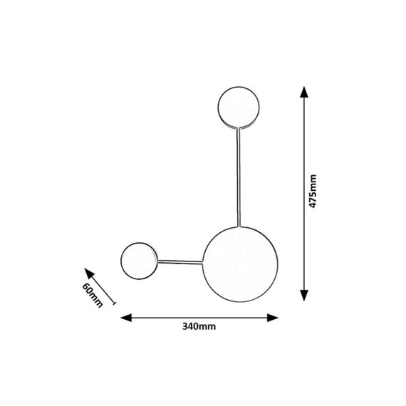 LED Аплик AMADEO 6258 Rabalux 7W 4000K | Osvetlenieto.bg