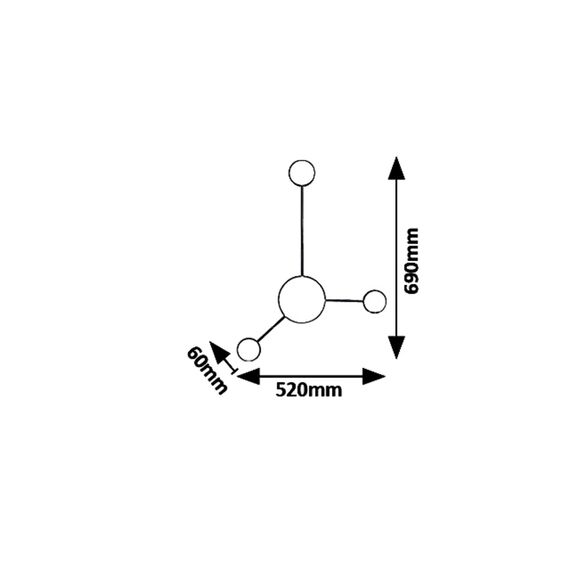 LED Аплик AMADEO 6259 Rabalux 10.5W 4000K | Osvetlenieto.bg