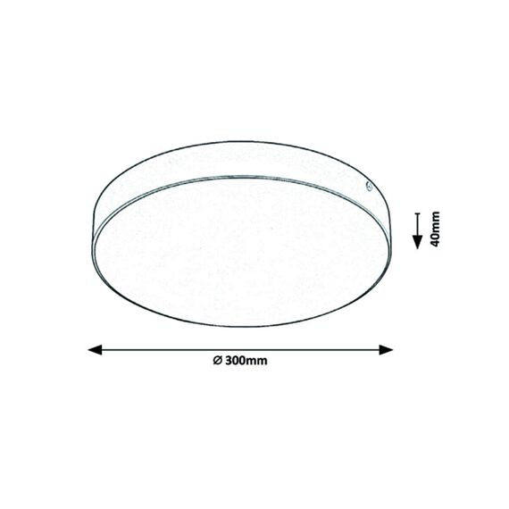LED Фасаден плафон TARTU 7894 Rabalux 24W 2800K | Osvetlenieto.bg