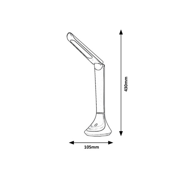 LED Настолна лампа BALOR 3958 Rabalux 5W 4000K | Osvetlenieto.bg