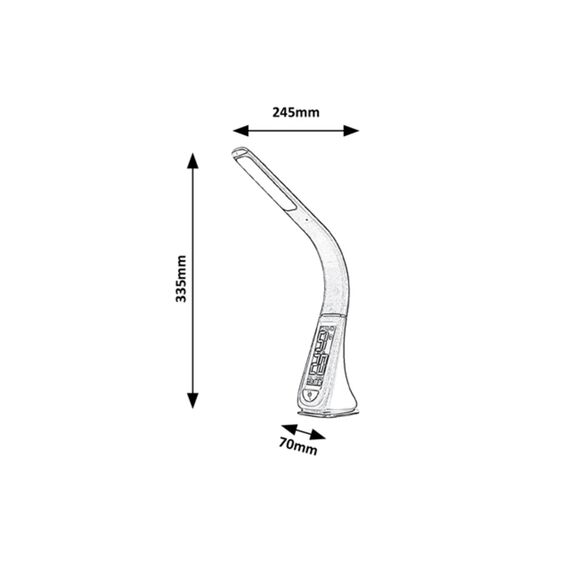 LED Настолна лампа LIONEL 3517 Rabalux 5W 5000K | Osvetlenieto.bg