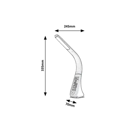 LED Настолна лампа LIONEL 3517 Rabalux 5W 5000K | Osvetlenieto.bg