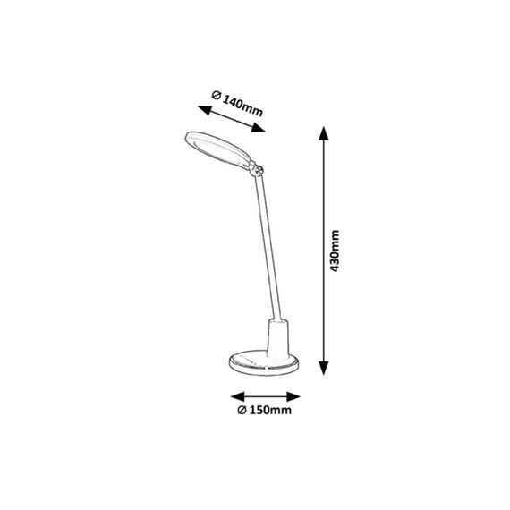 LED Настолна лампа TEKLA 2977 Rabalux 10W 3000K | Osvetlenieto.bg