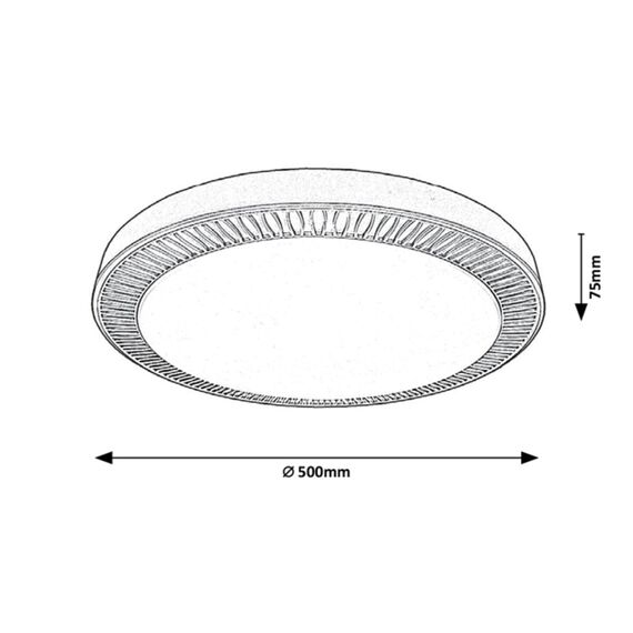 LED Плафон MATEA 3000 Rabalux 40W 3000K | Osvetlenieto.bg LED Плафон MATEA 3000 Rabalux 40W 3000K | Osvetlenieto.bg