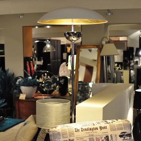 LED Стояща лампа SYDNEY F01079WH AU CosmoLight | Osvetlenieto.bg