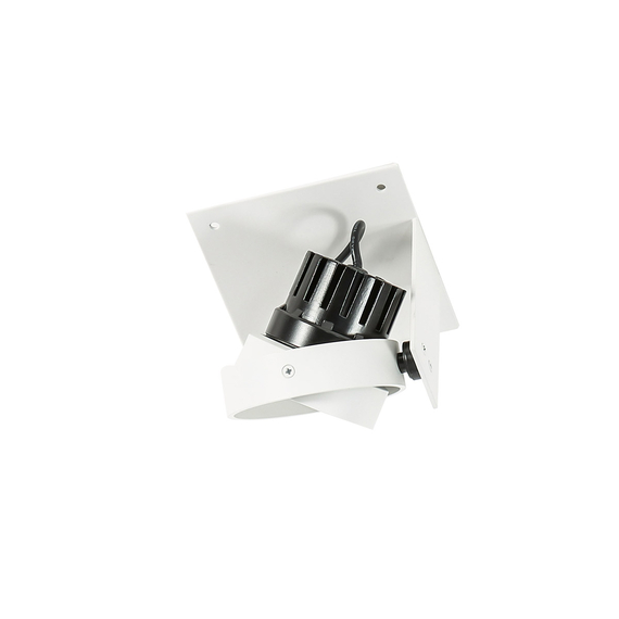 Луна за вграждане Patrizio Single  GL7118-1/1X12W 3000K WH+BL Italux | Osvetlenieto.bg