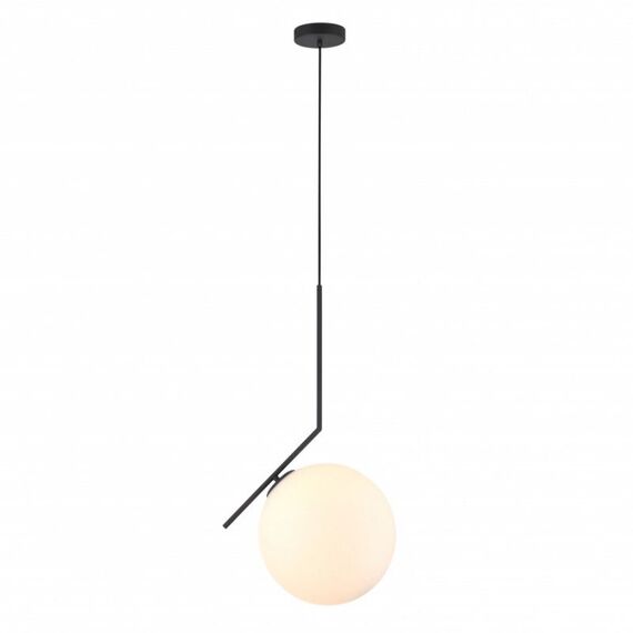 Модерен полилей Mondo MDE649/1-BL черен Italux 1xE27 | Osvetlenieto.bg