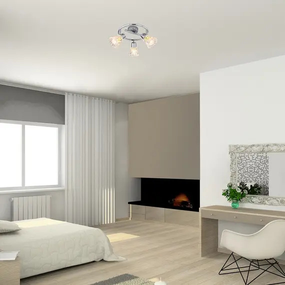 Плафон HESTIA 5301 Rabalux 3xE14 | Osvetlenieto.bg