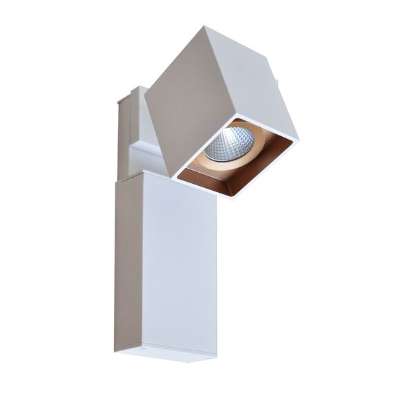 Аплик с ключе Aravena White Gold WLB073/5W 4000K WH+GO Italux | Osvetlenieto.bg