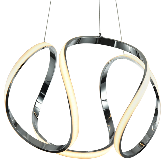 LED Полилей TOKYO P01663CH CosmoLight | Osvetlenieto.bg