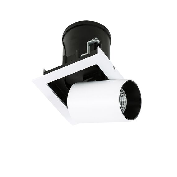 Луна за вграждане Mercanta GL7117-1/12W 4000K WH+BL Italux | Osvetlenieto.bg