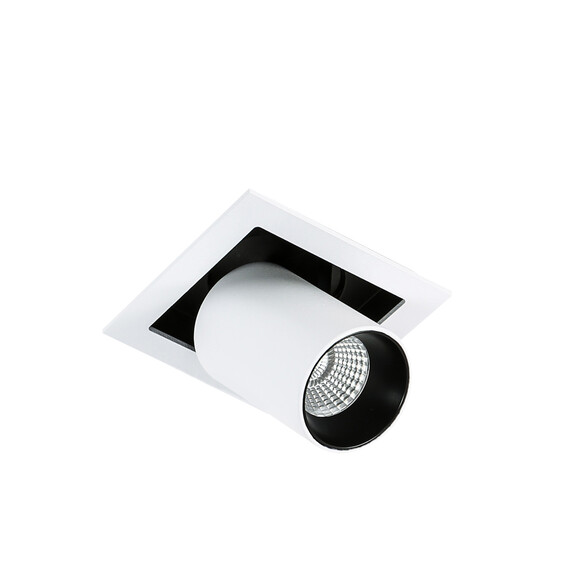 Луна за вграждане Mercanta GL7117-1/12W 4000K WH+BL Italux | Osvetlenieto.bg