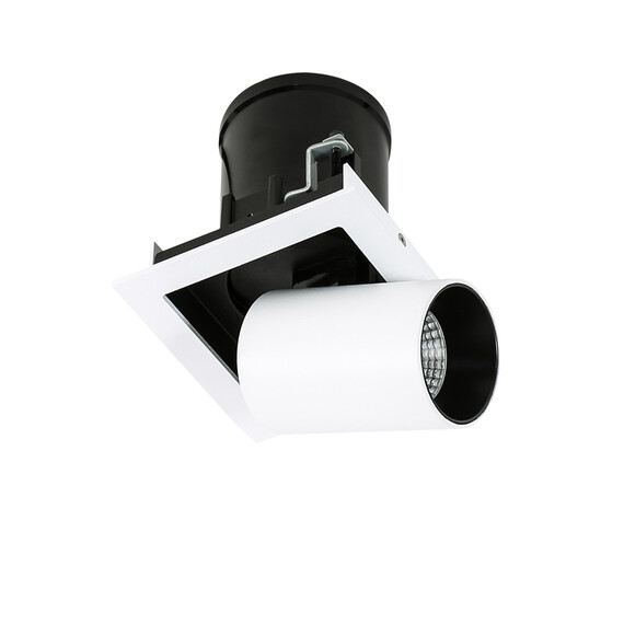 Луна за вграждане Mercanta GL7117-1/12W 4000K WH+BL Italux | Osvetlenieto.bg