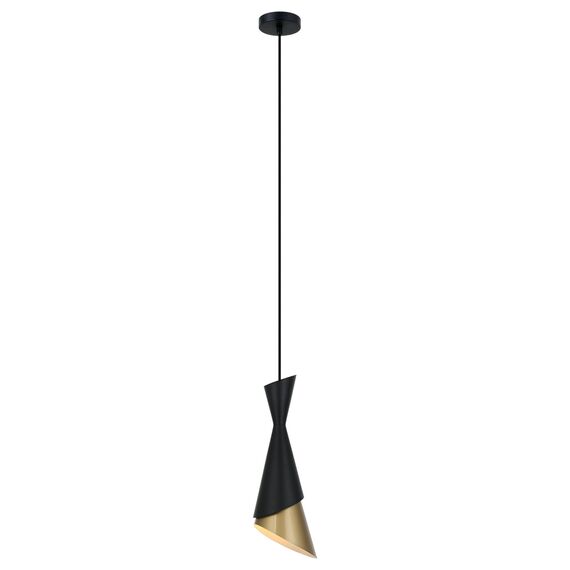 Пендел Malia PND-85949-1 BK+GD Italux Е27 | Osvetlenieto.bg Пендел Malia PND-85949-1 BK+GD Italux Е27 | Osvetlenieto.bg