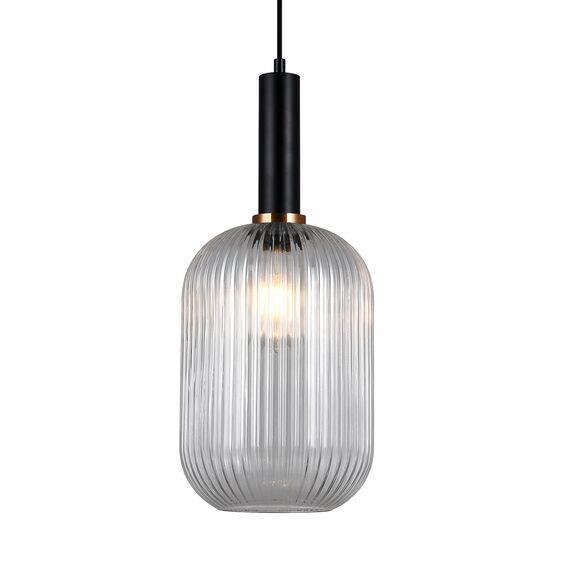 Полилей Antiola PND-5588-1L-BK+CL Italux | Osvetlenieto.bg